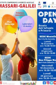 OPEN DAY - scuola primaria e dell'infanzia